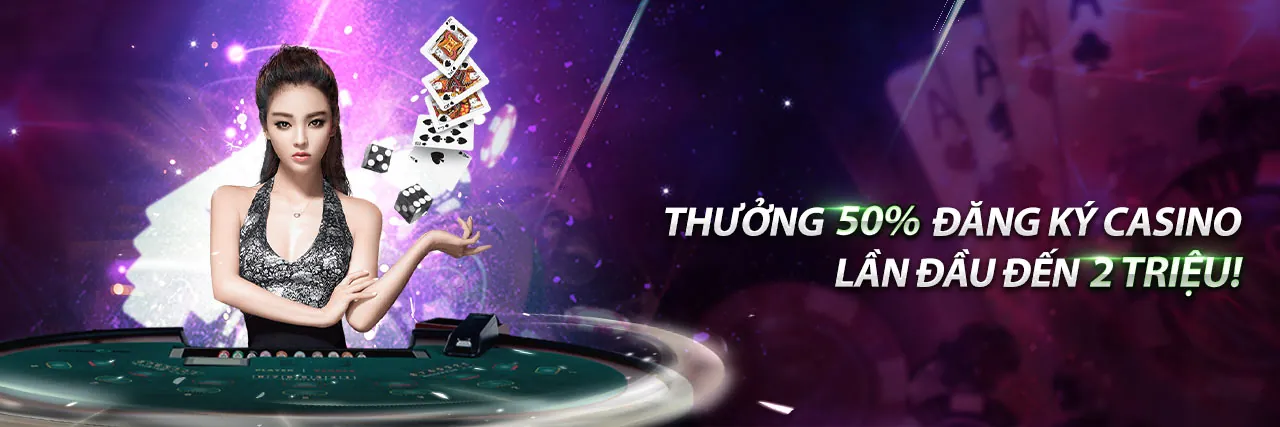 Banner quảng cáo 8 ki với các trò chơi cá cược trực tuyến